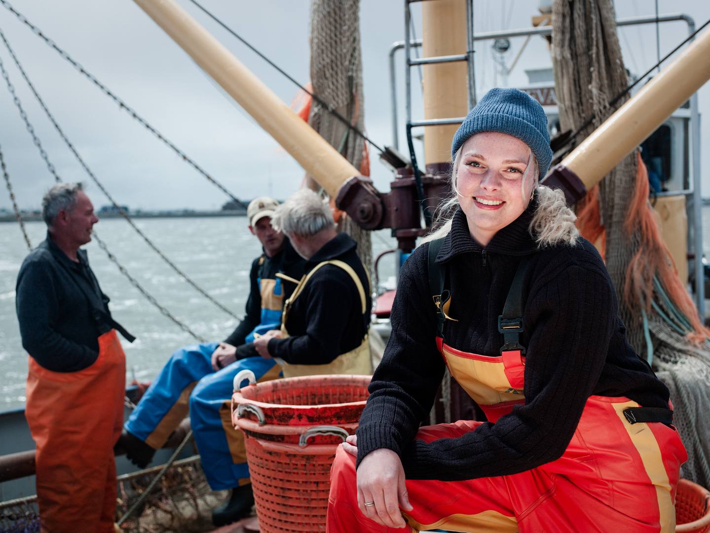 Zeewaardig jacht op open water